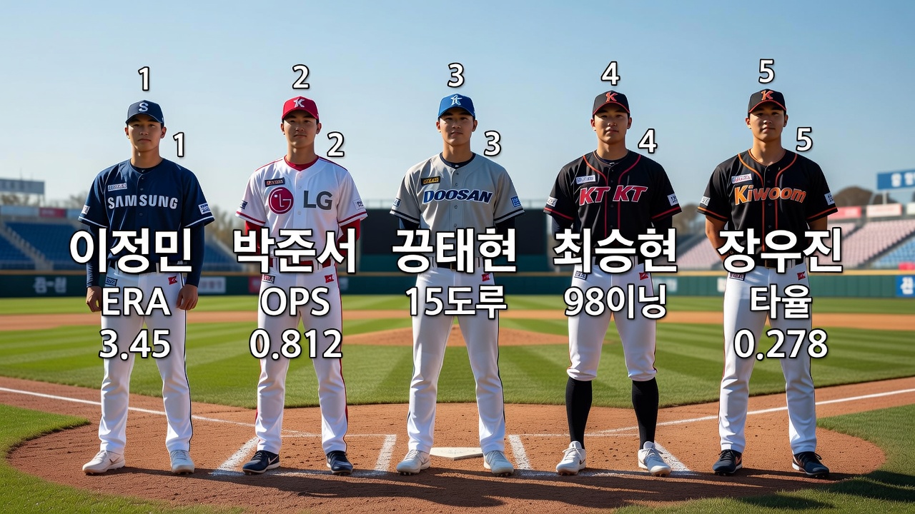KBO 퓨처스리그 구단별 유망주 명단 2024